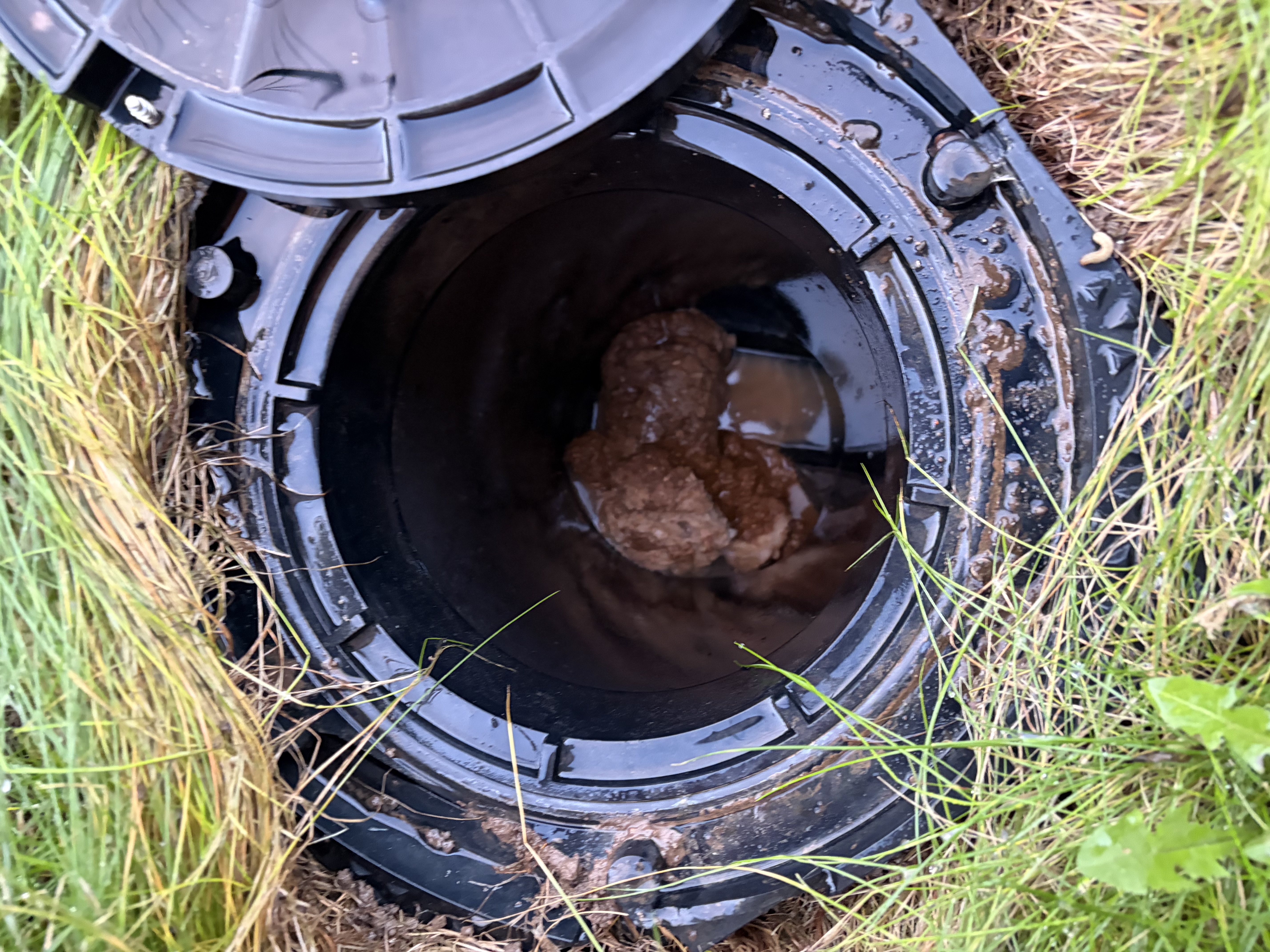 Blocked drain inspection and clearance